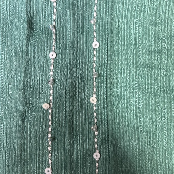 Alfred Dunner Sedona Color Mineral Green Capri Pants NWT - Picture 7 of 7